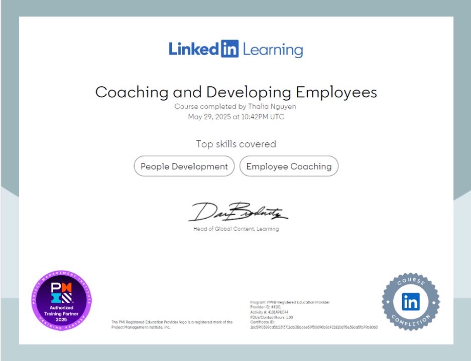 Coaching and Developing Employees Thumbnail