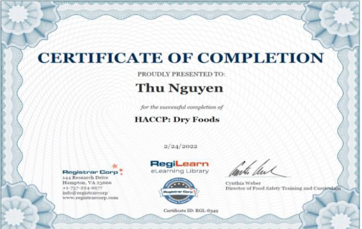 HACCP Thumbnail